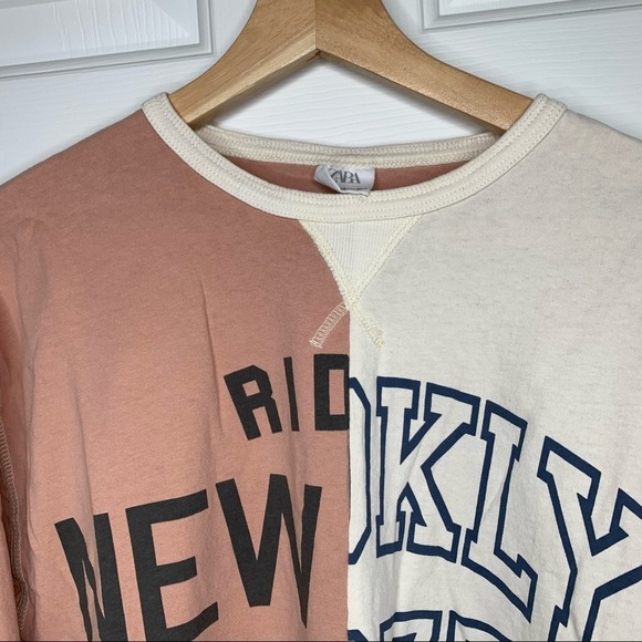 Zara Girl's XL Front Printed Long-Sleeve Sweatshirt - Picture 6 of 9